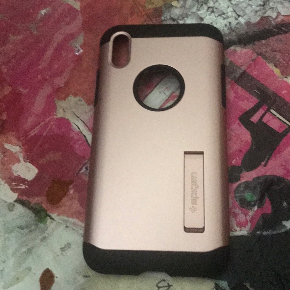 Spigen Pink Air Cushion Technology IPhone X Case